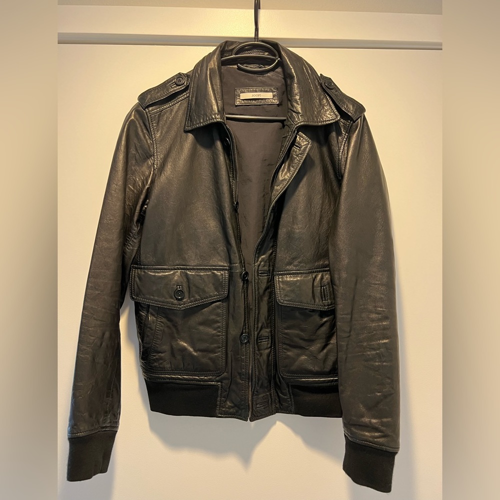 JOOP! leather jacket.
